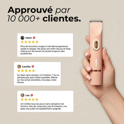 CaressSmooth™ - Enfin un rasage sans douleurs