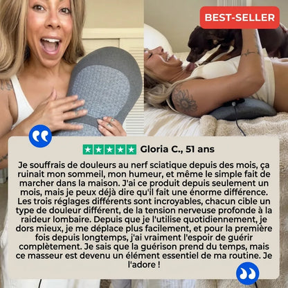 NeuroRelief Pad - Masseur à triple fonctions
