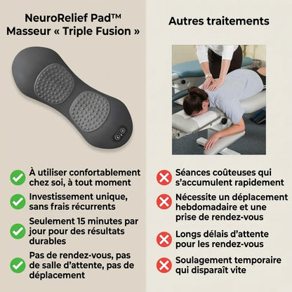 NeuroRelief Pad - Masseur à triple fonctions