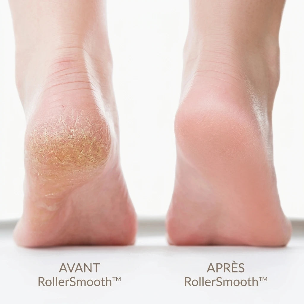 RollerSmooth - Des pieds doux sans visites coûteuses en salon