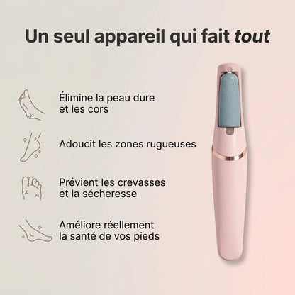 RollerSmooth - Des pieds doux sans visites coûteuses en salon